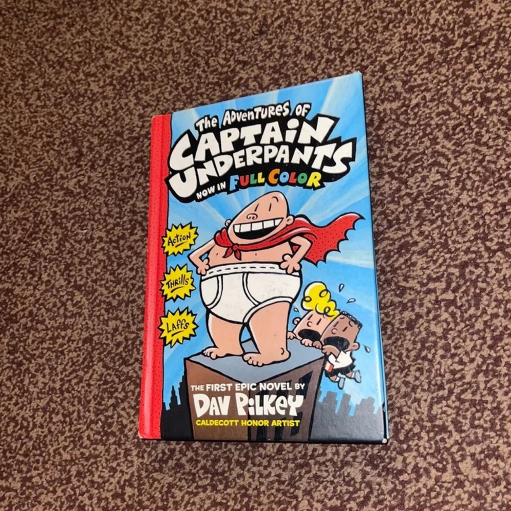 The adventenures of captin underpants book